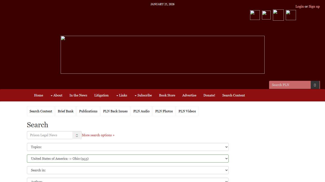 Search Prison Legal News